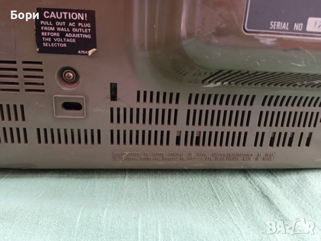 JVC 7288 ME 1970г Телевизор , снимка 10 - Телевизори - 36261749
