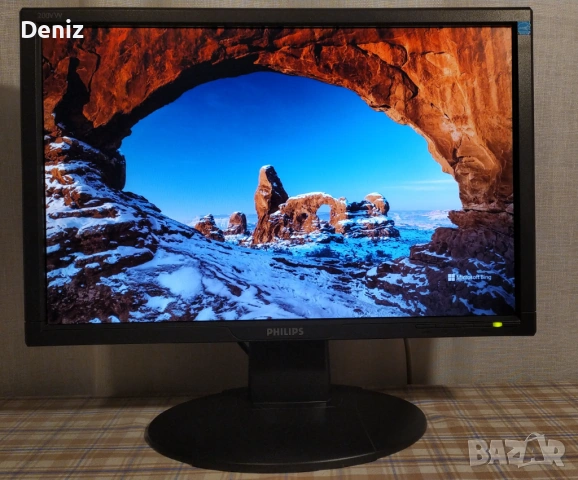 Монитор PHILIPS, 20,1" = 51 см., снимка 8 - Монитори - 53576040