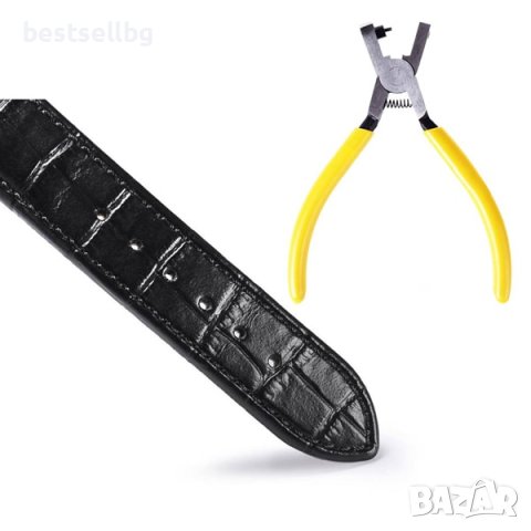 Часовникарски инструмент клещи замба за пробиване каишки на чаосвници, снимка 2 - Клещи - 40873871