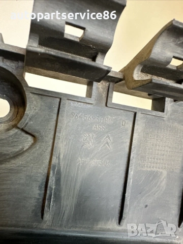 Държач за батерия за Peugeot 407 2.2 HDI (2007) 9645693080, снимка 2 - Части - 53698656