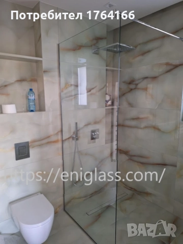 Паравани стъклени за баня, снимка 2 - Душ кабини и вани - 52089180