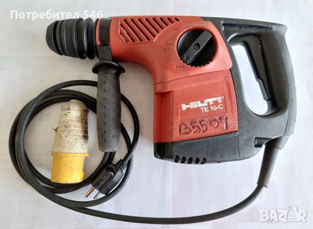 HILTI TE 16C Перфоратор SDS Plus 800W 3,1 J 110V 