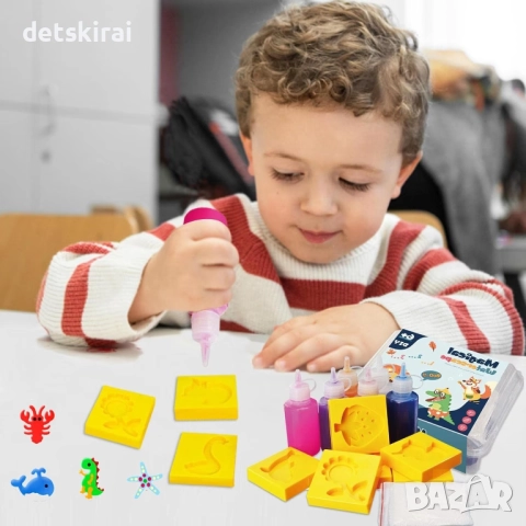 Креативен магически комплект за Желирани фигури, снимка 3 - Образователни игри - 52844628