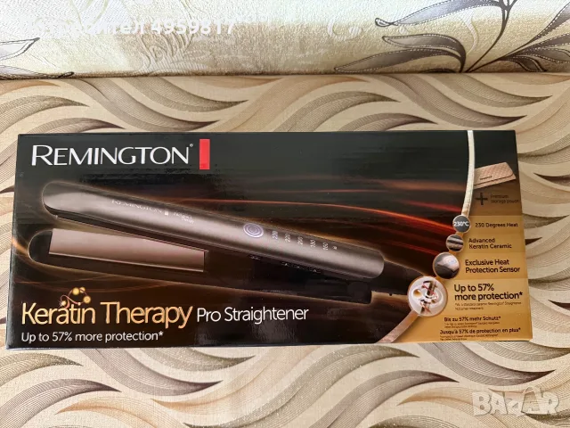 Преса за коса Remington S8590 Keratin Therapy Pro, снимка 2 - Преси за коса - 56227573