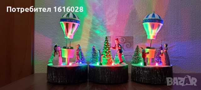 Коледни LED фигури за изграждане на селца и градчета., снимка 17 - Декорация за дома - 51312219