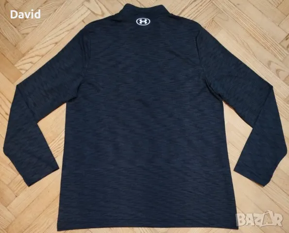 Оригинална мъжка горница Under Armour Half Zip, снимка 2 - Спортни дрехи, екипи - 49494337