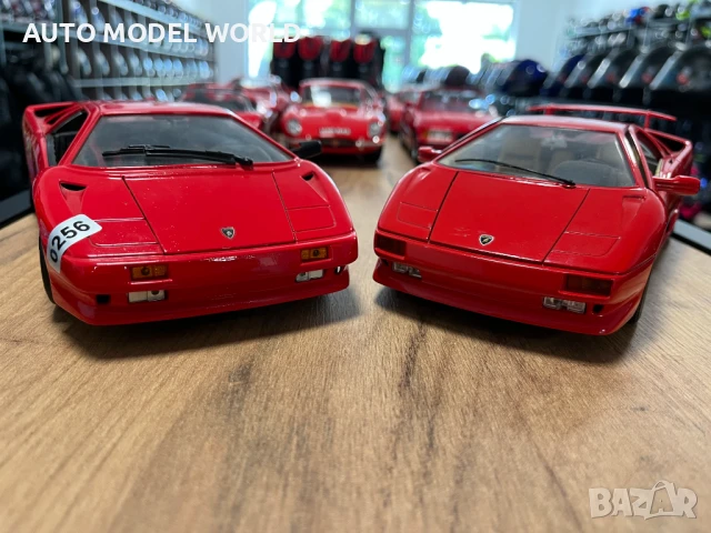 Матална колекционерска колички модел BBURAGO Lamborghini Diablo 1:18, снимка 1