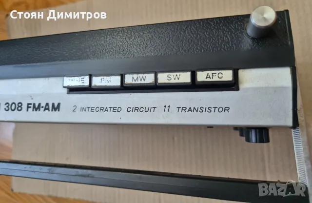 Съветски радиоприемник Sokol 308, снимка 3 - Радиокасетофони, транзистори - 50228690