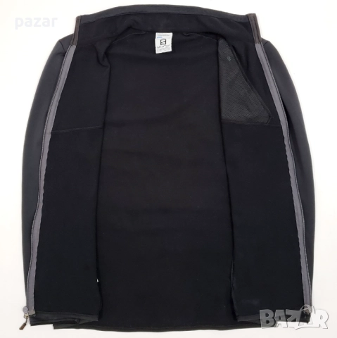 SALOMON DISCOVERY FZ AdvancedSkin Softshell Мъжко Горнище Полар Яке S-M, снимка 8 - Спортни дрехи, екипи - 52092468