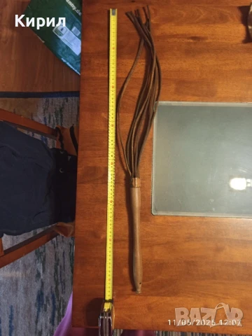 Камшик от естествена кожа , снимка 3 - Други стоки за дома - 50743914