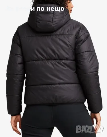 PUMA Classics Padded Jacket Black Дамско Черно Яке С Качулка Код P3005, снимка 2 - Якета - 56057776