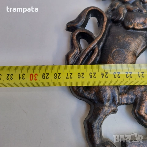 НАЙ ДОБРАТА ОФЕРТА Стар немски баварски метален герб , снимка 6 - Антикварни и старинни предмети - 52619822