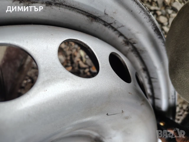 4бр.ЖЕЛЕЗНИ ДЖАНТИ 16ки за VW T5 5x120 6.5j et51 цена за брой, снимка 4 - Гуми и джанти - 51378217