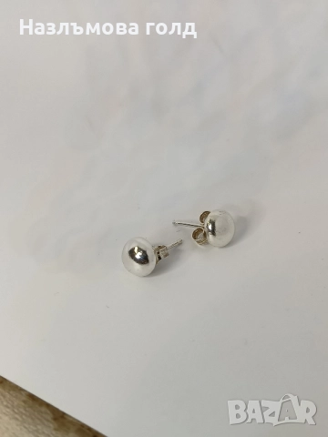 Сребърни дамски обеци ръчно изработка на винт, снимка 3 - Обеци - 52244634