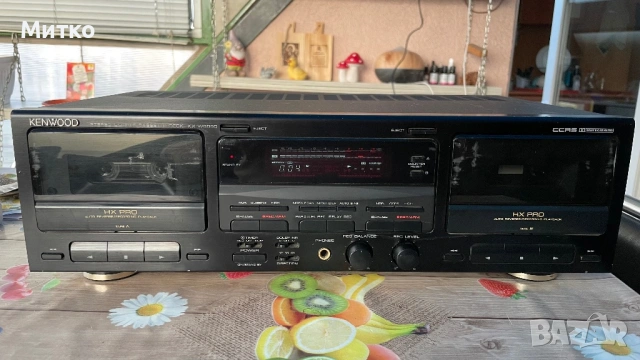 Продавам 2 дека Technics M14 и Kenwood KX W8060 двукасетъчен и двете гнезда записват., снимка 6 - Декове - 53776321