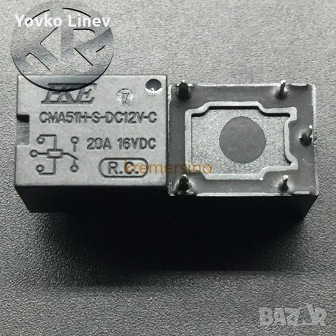 РЕЛЕ - CMA51H-S-DC12V-C  20A - 2 БРОЯ НОВИ, снимка 3 - Друга електроника - 34455265