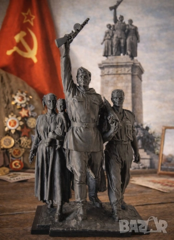 Архивна възстановка на демонтиран софийски монумент, снимка 6 - Колекции - 53748957