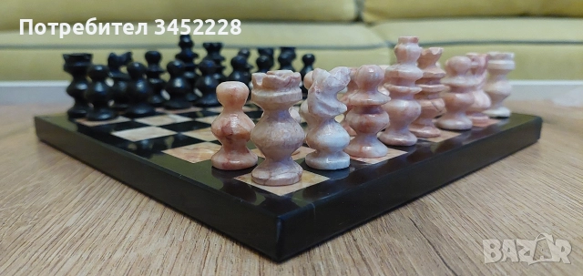 шах оникс за ценители , снимка 6 - Шах и табла - 52696898