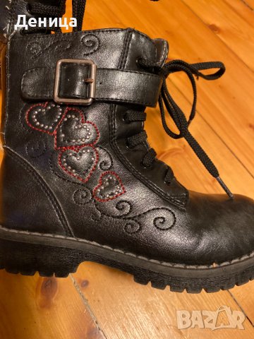 Детски кожени кубинки 27 номер, снимка 7 - Детски боти и ботуши - 38652284