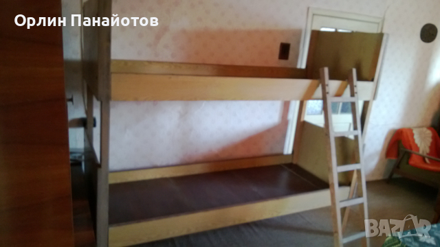 двуетажно детско легло, снимка 3 - Мебели за детската стая - 44614469
