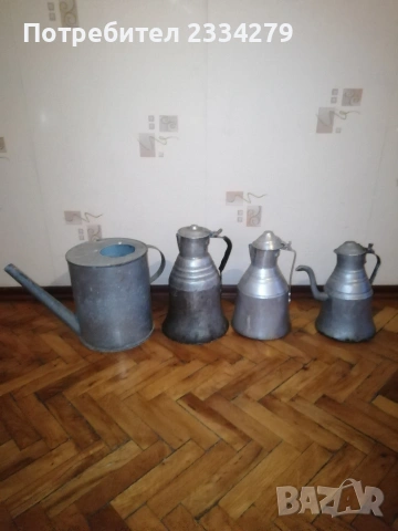 Ибрик-гюм, стар от аломиний., снимка 12 - Декорация за дома - 35290437