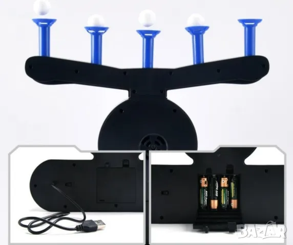 Игра с пистолети и плаващи мишени Hover Shot -  Два пистолета: "ТОПЧЕТА" - ХИТ, снимка 11 - Други игри - 48071348