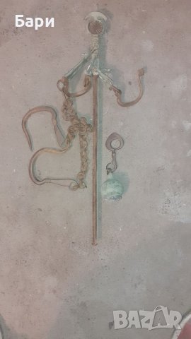 Стар ръчно направен кантар -Паланца, снимка 14 - Други ценни предмети - 41210512