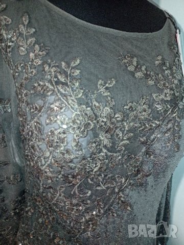 Официална сива рокля L/Xl Нова, снимка 5 - Рокли - 40171724