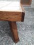 Ретро дъбова холна маса масив , снимка 2