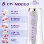 Зъбен душ Leominor Water Flosser акумулаторен, снимка 7