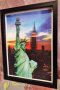 3D картина (30/40см) Статуята на Свободата, снимка 3