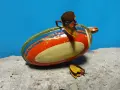 Много рядка Стара ламаринена играчка пате., снимка 7