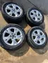 5x108, 7J ET42 17 цола алуминиеви джанти, 9818082477 65.1 централен отвор със зимни гуми от Citroen, снимка 2
