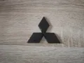 черно лого Mitsubishi 11.5 см, снимка 1