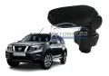 Подлакътник, Dacia Duster 1 2, Nissan Terrano 3, текстилен, черен, снимка 1