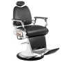 Бръснарски стол Moto Stil - бордо/черен, снимка 1 - Бръснарски столове - 44635641