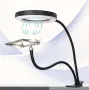 Настолна лампа с лупа с  72 LED светлини Meichoon, снимка 7