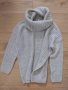 Италиански пуловер с широка поло яка , снимка 1 - Блузи с дълъг ръкав и пуловери - 41971490