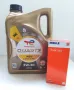 Моторно масло 5W30 Quartz Ineo Long Life 5л. + маслен филтър, снимка 1