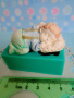3D малко момченце бебе с тиранти силиконов молд форма калъп за фондан пита тесто шоколад гипс торта, снимка 1 - Форми - 36270606