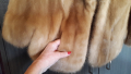 Елегантна кожена наметка от визон, снимка 4