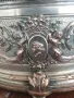 Франция 1800-те/Leopold Oudry 21см/стара френска посребрена бронзова кутия за бижута, снимка 9