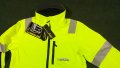 Snickers 1230 High Vis Softshell Jacket Work Wear размер XL работно яке водонепромукаемо W1-25, снимка 4