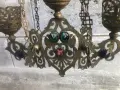 старо възрожденско, тройно кандило, снимка 6