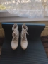 Бели дамски ботуши / боти, 39 номер, снимка 2