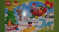 НОВ Конструктор LEGO Duplo 10837 - Ваканцията на Дядо Коледа , снимка 2