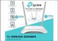 WiFi Рутер TP-Link TL-WR840N v6 - 300 Mbps, снимка 1 - Рутери - 41572250