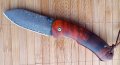 Джобно ножче с високо качество / дамаска стомана /, снимка 4
