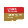 Карта памет 128GB SANDISK EXTREME MicroSD, 190MB/S, CLASS 10, UHS-1 U3, снимка 1
