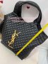 Луксозна Черна чанта/реплика  YSL код DS12q127, снимка 3